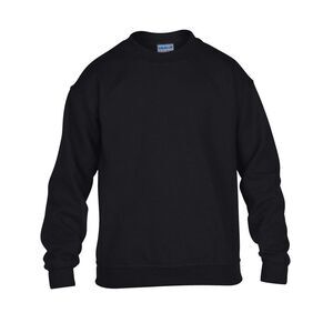 Gildan Childrens/Kids Heavy Blend Crew Neck Sweatshirt / Black
